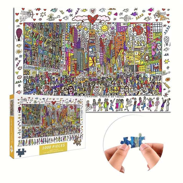 1000 Piece Mini Paper Jigsaw Puzzle