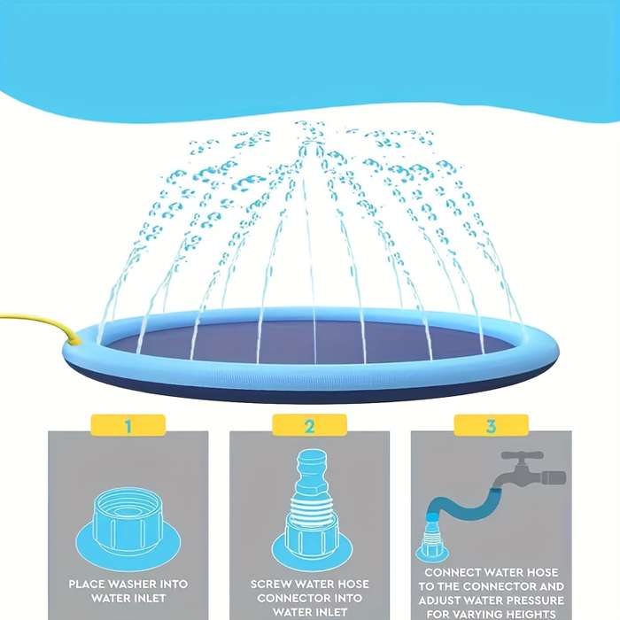 1piece 150Cm 59In Diameter Cooling Pad
