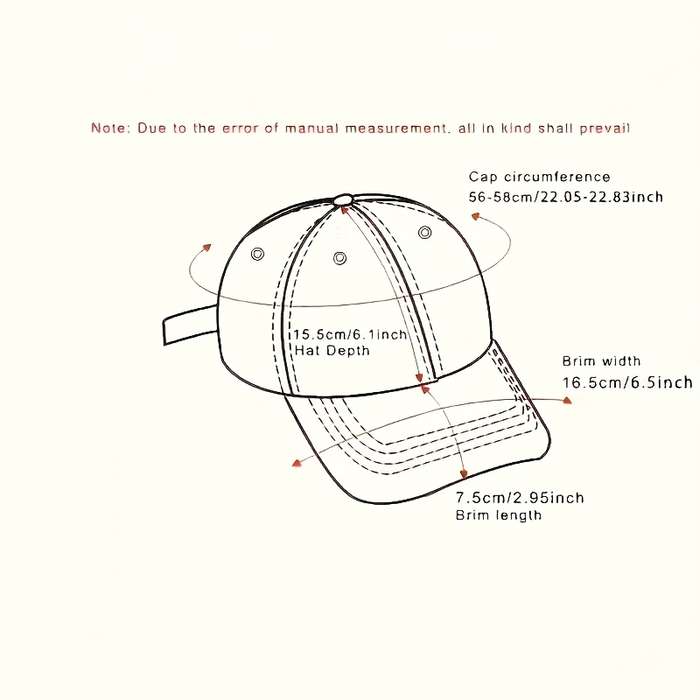 1pc Polyester Baseball Cap Fantasy Wedding Outdoors Sun Protection Adjustable Inelasticity Fit w