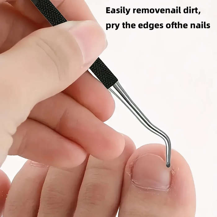 6pcs Heavy Duty Toenail Clippers for Seniors Thick Toenails Slanted Curved Blade Toe Nail Clippers f