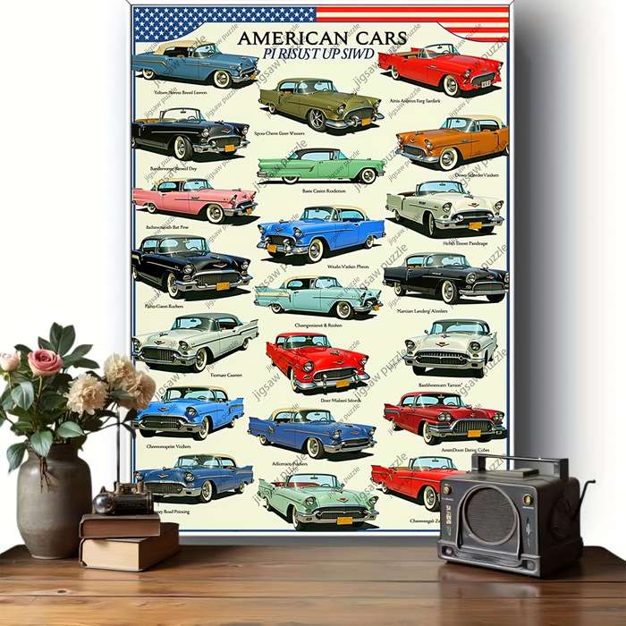 1000 Piece Paper Jigsaw Puzzle For Adults