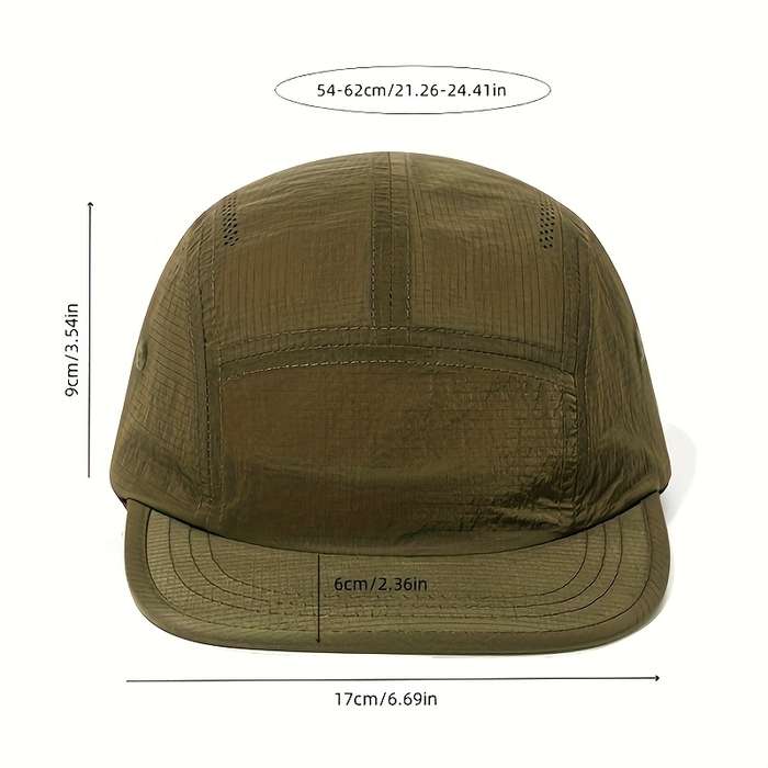 1pc New Spring Summer Japanese Style Lightweight Baseball Cap with Breathable Mesh and Quick-Drying