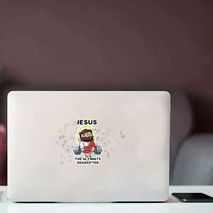 2PCS 14cm  5.51inch Jesus Christian Themed Stickers