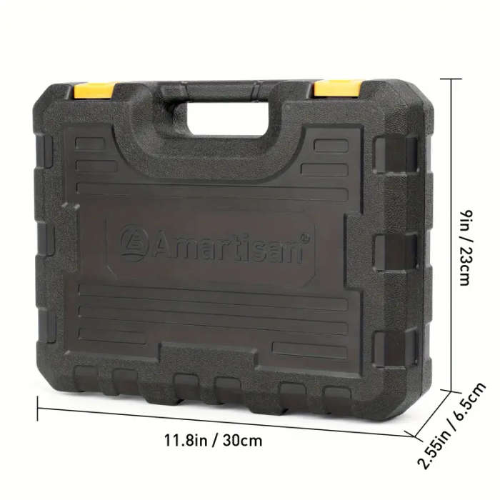 43pcs Magnetic Screwdriver Set With Slotted Phillips Hex Torx And Precision Bits Chrome Vanadium Ste