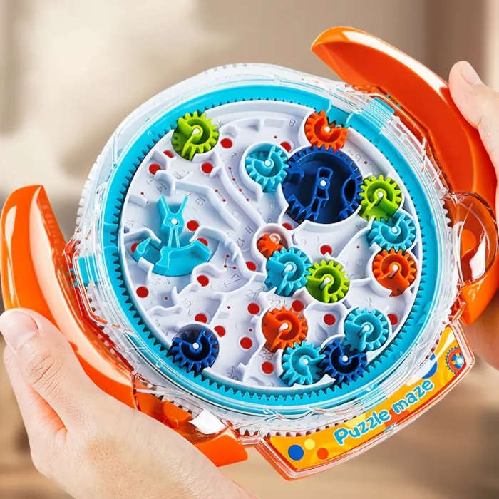 3D Puzzle Maze Toy Orange