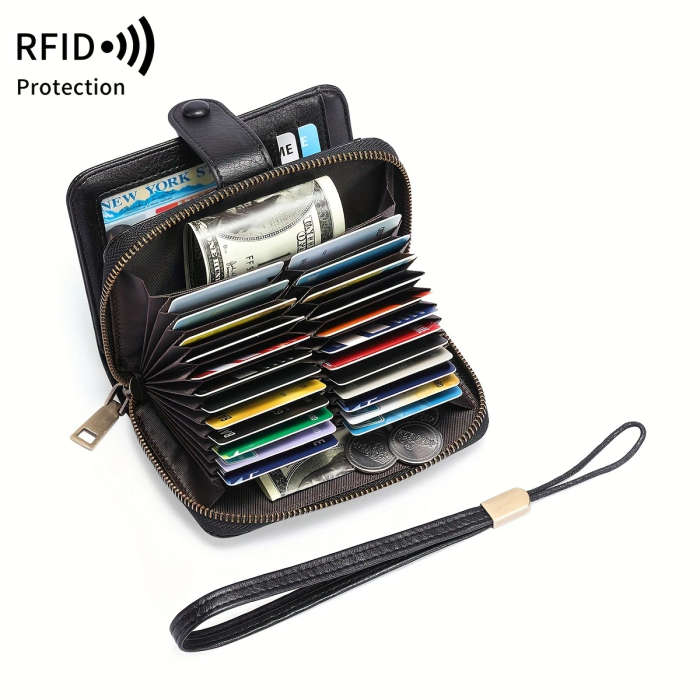 Fashion Zipper Card Holder