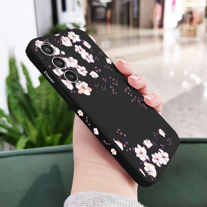 1pc Black For Samsung Galaxy S25 Plus Phone Cases