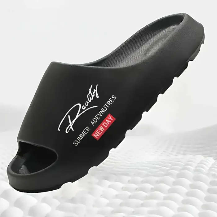 Summer Slippers Black 38-39