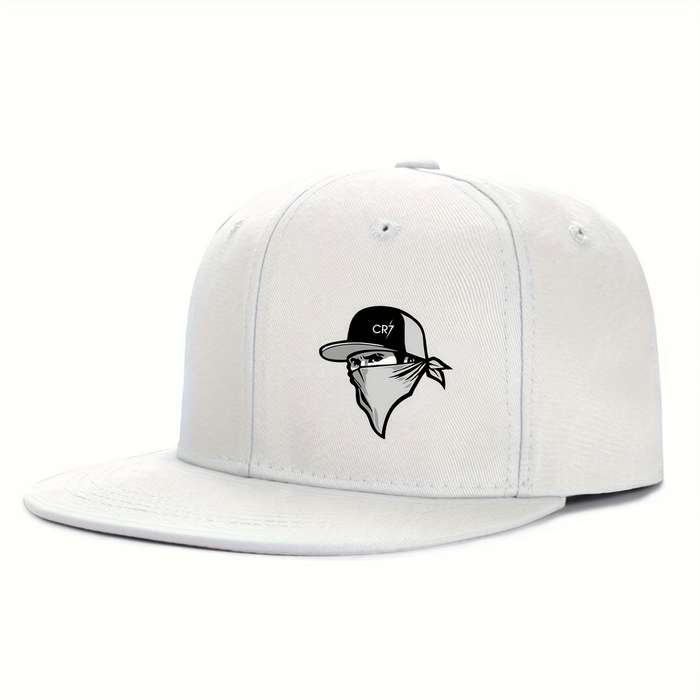 1pc Unisex Street Style Baseball Cap Fashion Cartoon Print Comfortable Breathable Polyester Adju