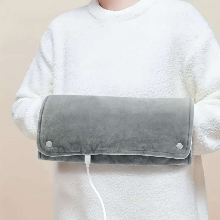 1pc Soft And Comfortable Flannel Heating Pad for Home And Travel Portable Plug in Use Warm Handbag f