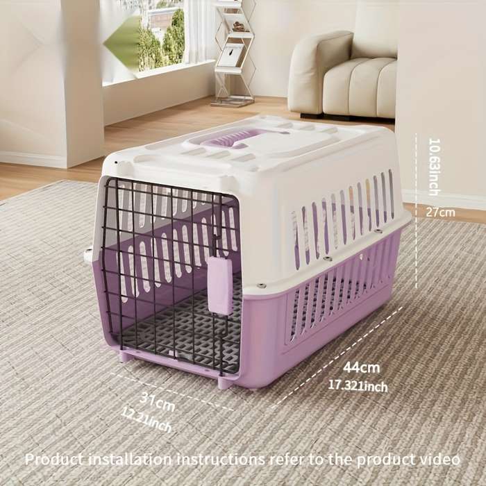 1pc Blue Pet Cage