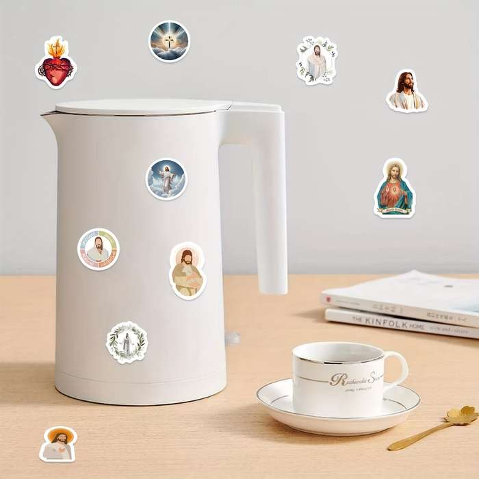 500pcs Jesus Christian Themed Stickers