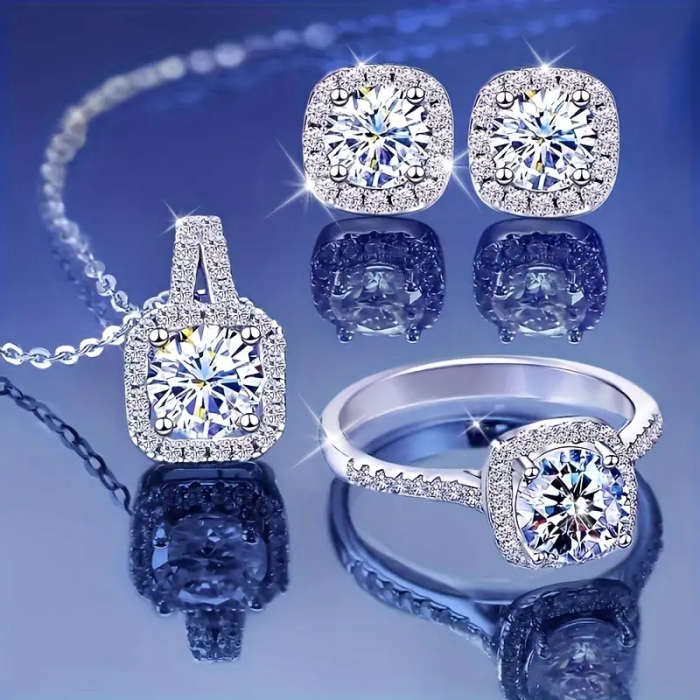 Set Of 4 Pieces Jewelry Set