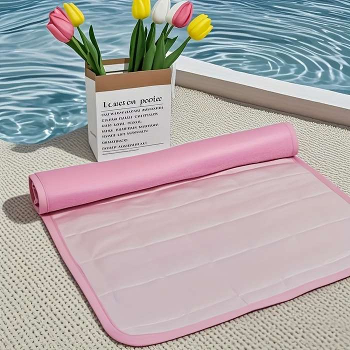 1piece Pink Cooling Pad100.0X70.0cm