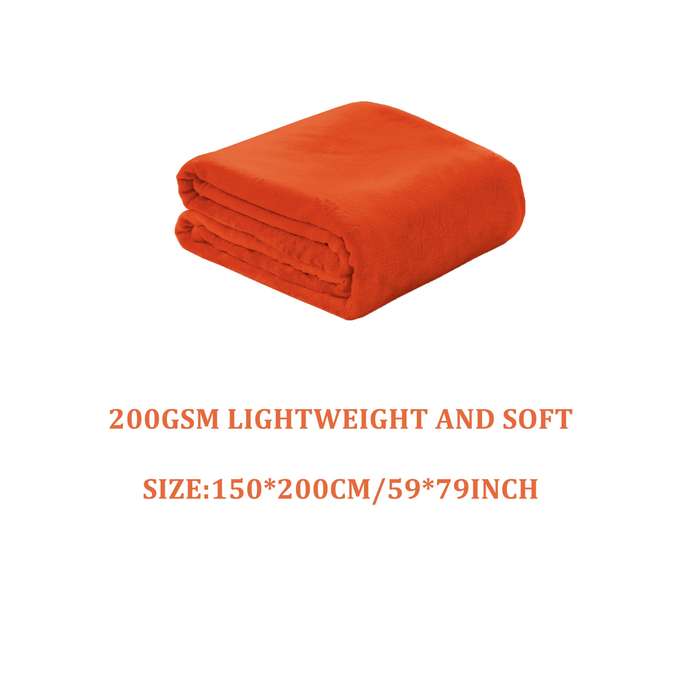 1ps Blanket Color Black size 127.0cmx152.4cm