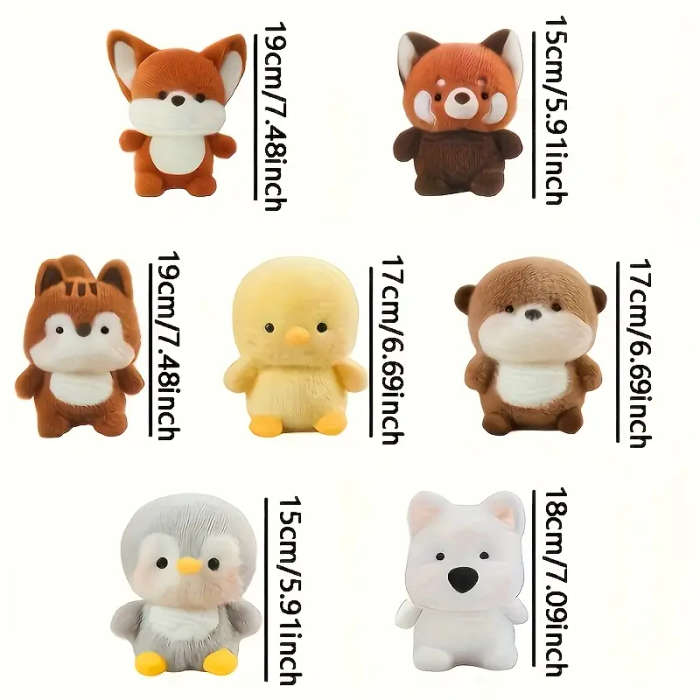 1 Cute Plush Toy Fox