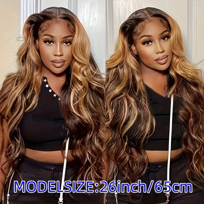 Elegant Piano Color Women's Long Curly Wig