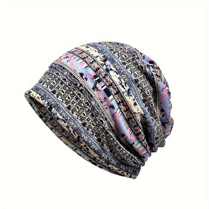 Hat Blue Flower A