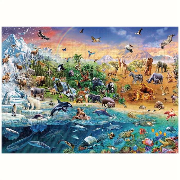1000 Piece Paper Jigsaw Puzzle For Adults