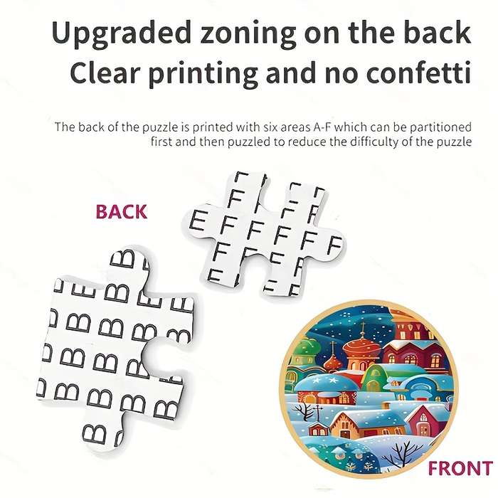 1000 Piece Paper Jigsaw Puzzle For Adults
