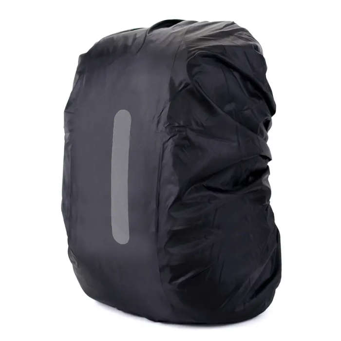 1pc Waterproof Rain Cover For Backpack 30-40L Reflective Rucksack Rain Cover For Anti-dust Anti-Thef
