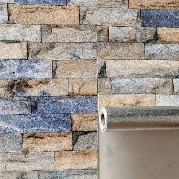 Waterproof 3D Foam Brick Pattern Thickened Wallpaper Sticker