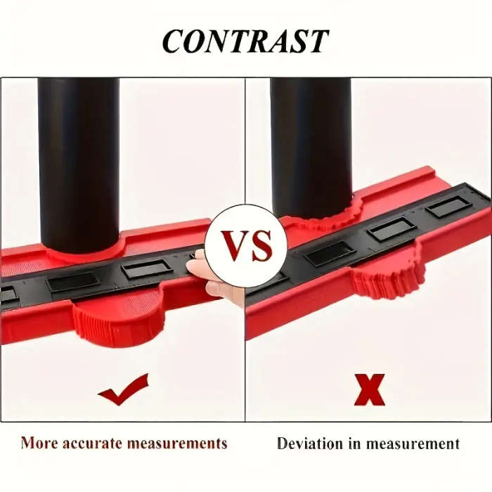 1pc Ideal DIY Precision Shape Duplicator Ultimate Contour Gauge Precision Shape Duplicator for Seaml