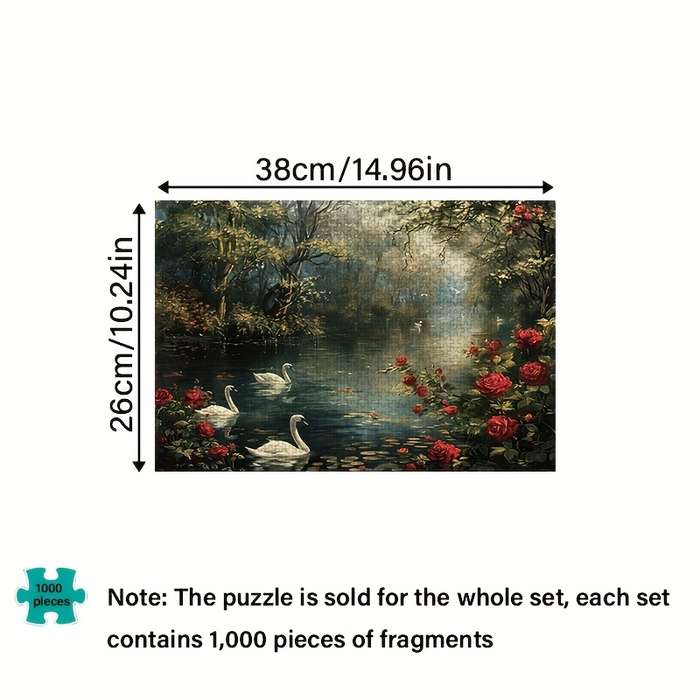 1000 Piece Paper Jigsaw Puzzle For Adults