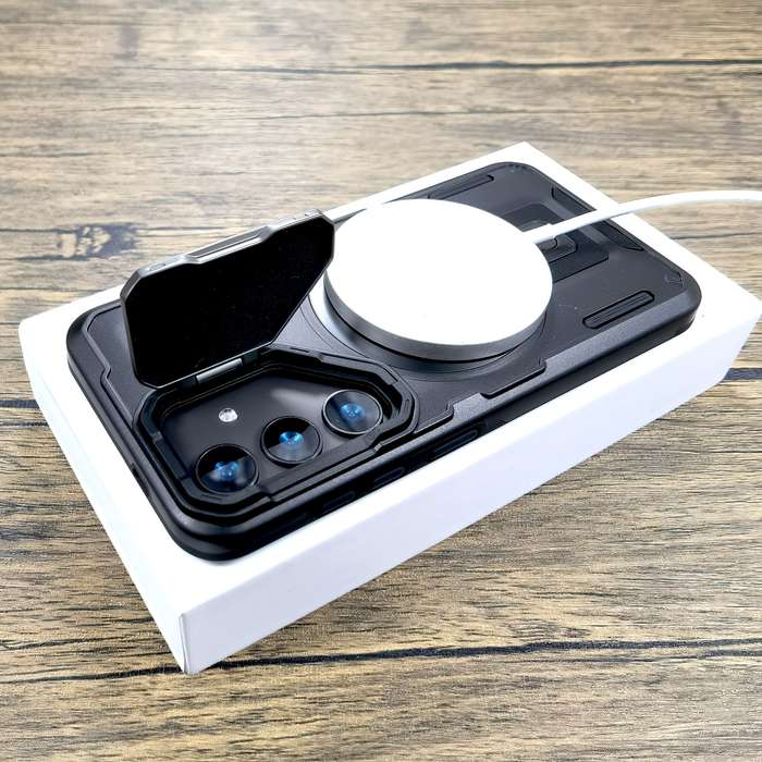 1pc Black For Samsung Galaxy S25 Ultra Phone Cases