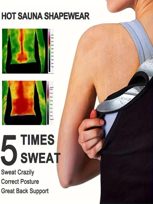 1pc Women'S Sports Shaping Tank Top Size XXL Fitness Training Sweat-Wicking Tank Running Shaping