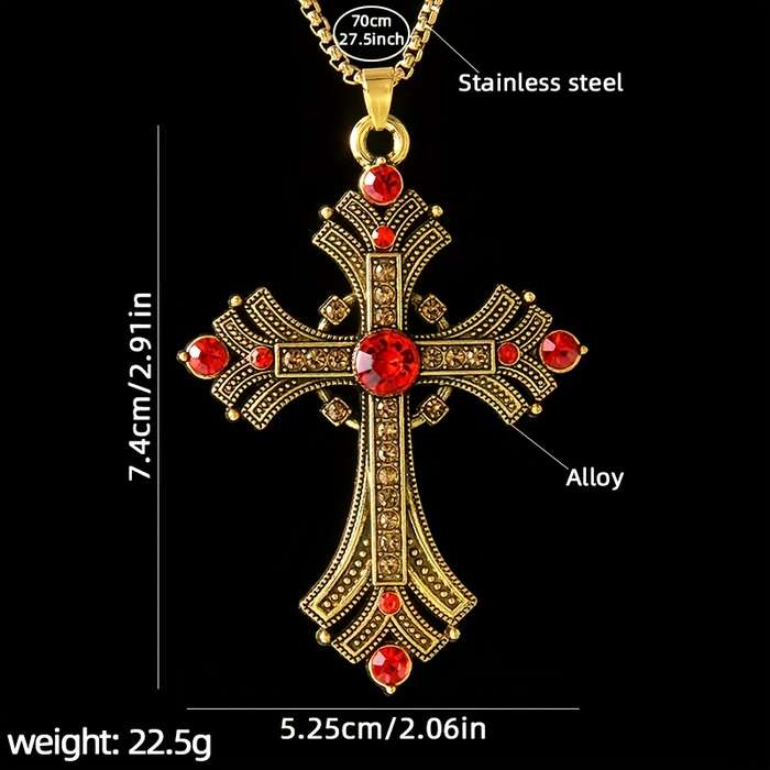 1 Piece Blue Jesus Theme Pendant