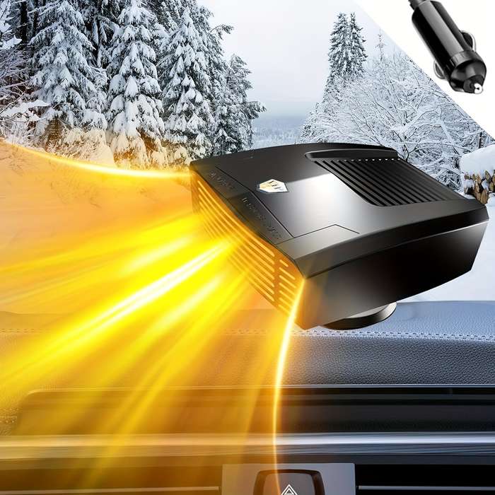 1pc Yellow 12V  Sedan SUV   Heater