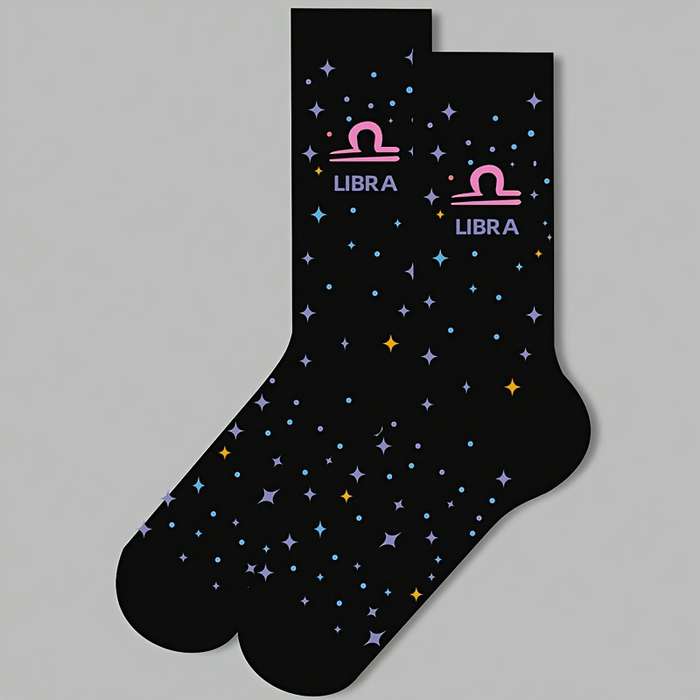 1 Pair Libra  One Size Socks