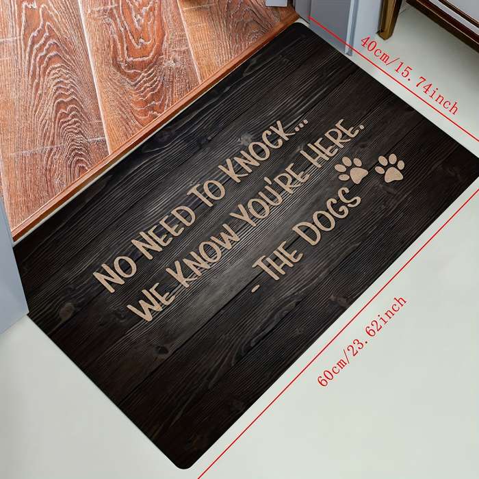 1Pc 15.75x23.62inch 40x60cm Floor Mat
