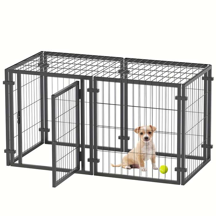 1pc Black Pet Cage