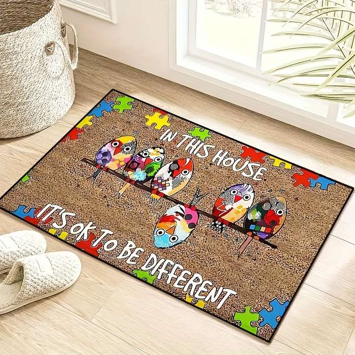 1Pc 40x60cm 15.7x23.6inch Floor Mat