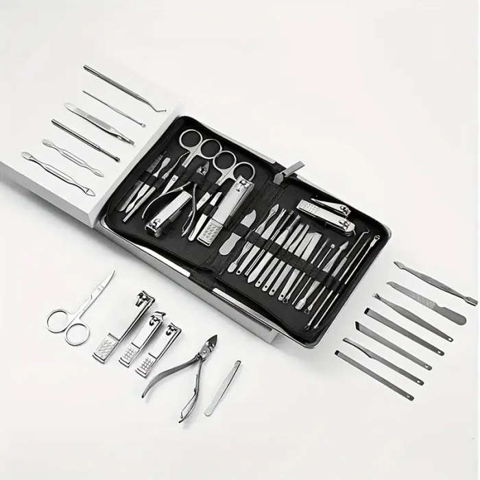 26pcs Nail Clipper Kit with Nail Clipper Ear Spoon Nail Files for Men And Women Toe Nail