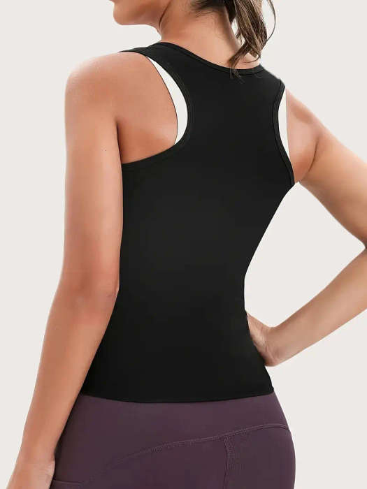 1pc Women'S Sports Shaping Tank Top Size XXL Fitness Training Sweat-Wicking Tank Running Shaping