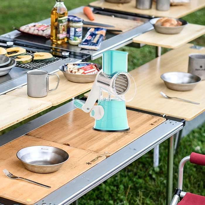 1pc Home Multifunctional Kitchen Tools Equipped with Three Merlin Knives to Replace Red And Blu