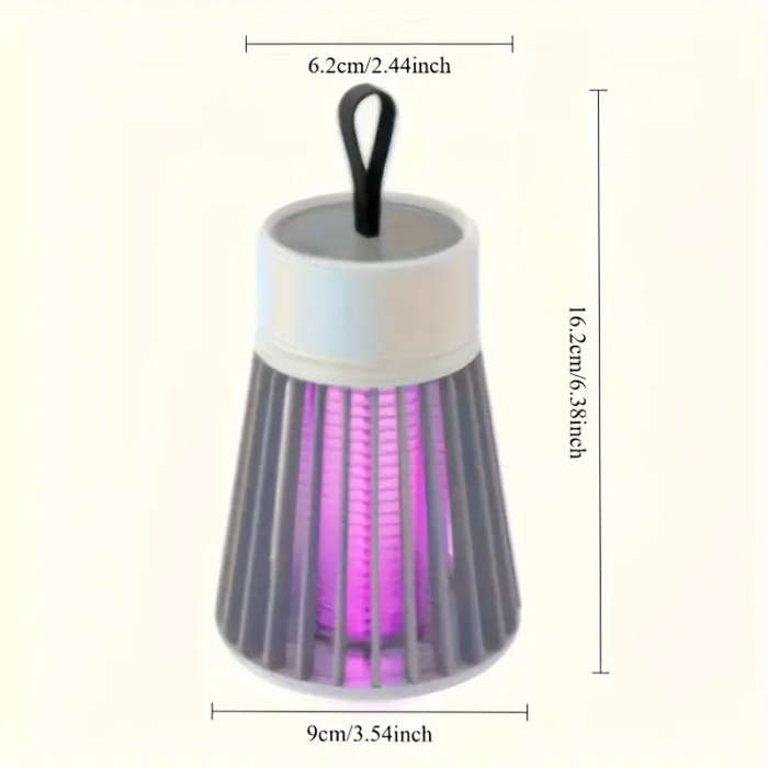 1pc Jynor USB-Powered Electric Fly Zapper & Mosquito Killer Lamp - Purple Light Trapping Insecticida