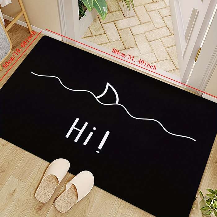 1Pc 15.75x23.62inch 40x60cm Floor Mat