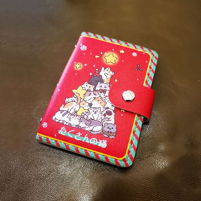 1pc Ladies' Credit Card Holder with Multiple Slots a Stylish And Spacious Wallet for Cards Compac