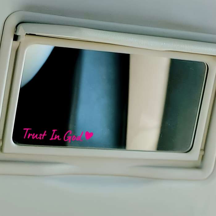 1pc Pink Jesus Christian Themed Stickers