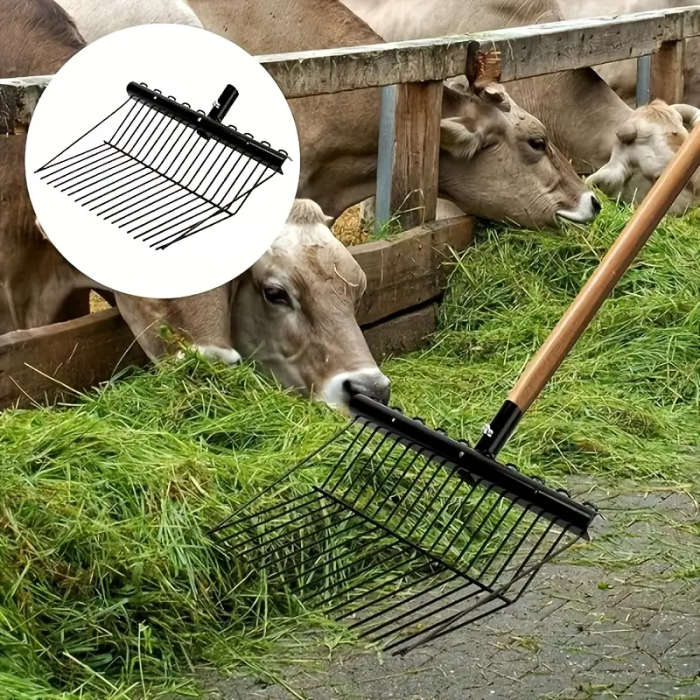 Heavy Duty Metal Manure Fork