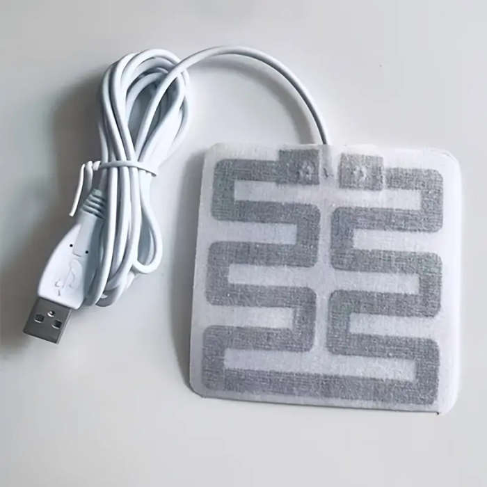 1pc Versatile 5V 5W USB Heating Pad Compact Graphene Electric Heater for Insulated Boxes