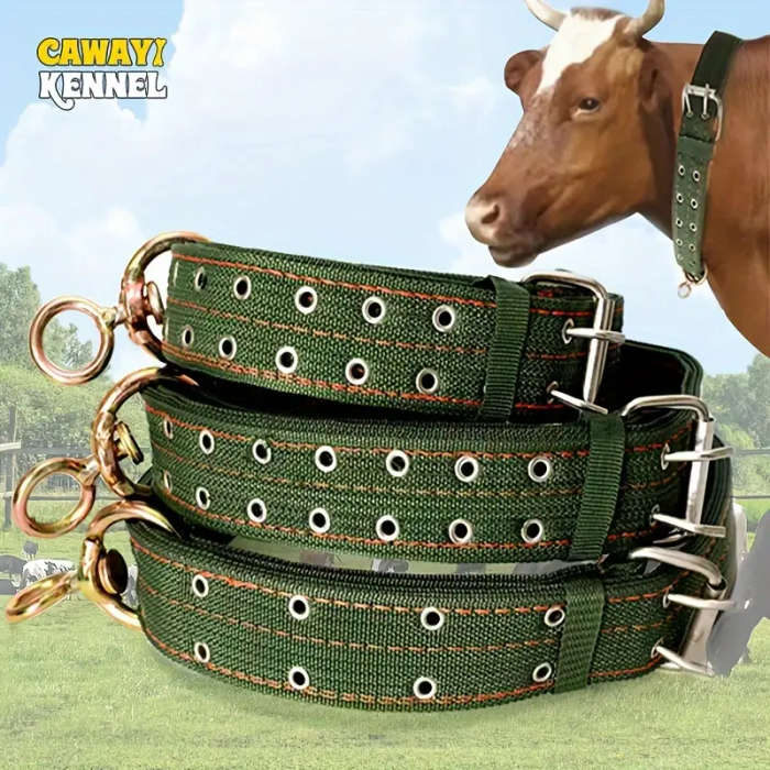 Heavy Duty Canvas Livestock Halter M