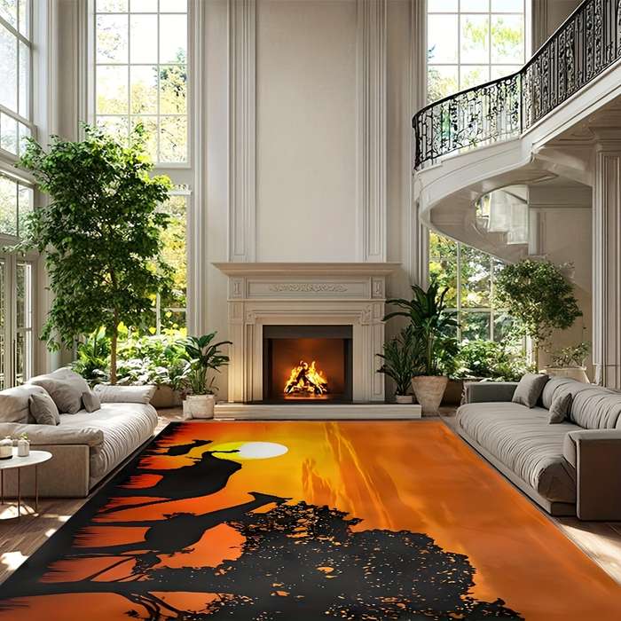1Pc 4Ox6Ocm Floor Mat