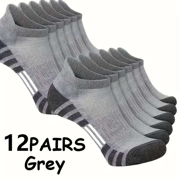 Sock 12Pairs Black  One Size