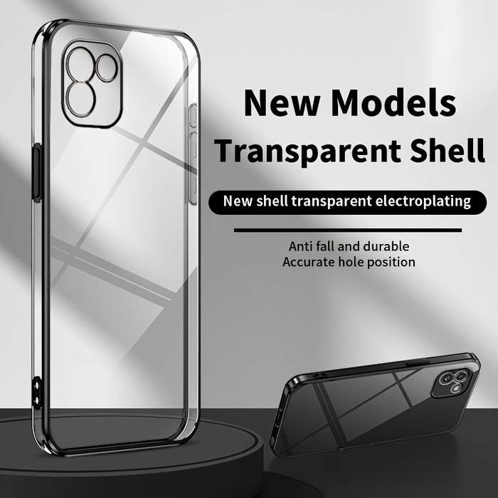 1pc Black For Samsung Galaxy A03 Phone Cases