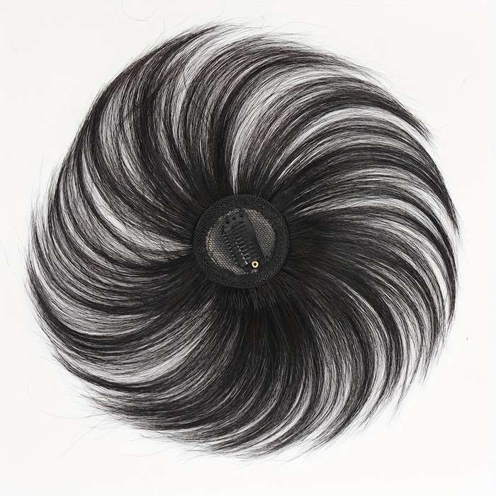 1Pc Dark Brown 10.16cm Fashion Design Wig
